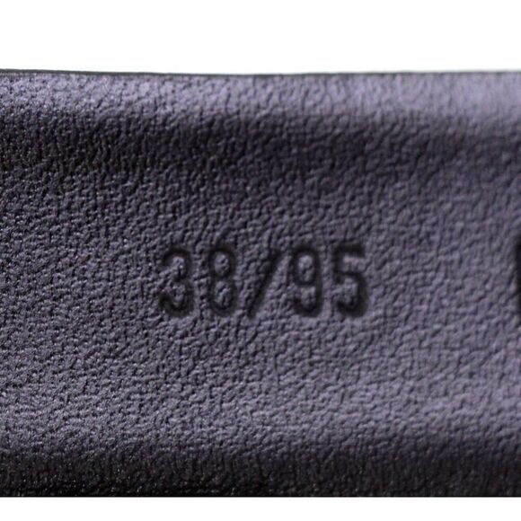 CLASSIC BROWN GENUINE LEATHER 1 1/8"Wd CASUAL DRESS MEN'S BELT Sz 38/95 (R78 - Picture 7 of 13